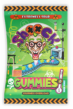 آدامس شوک اوینا - درجه ترشی متوسط