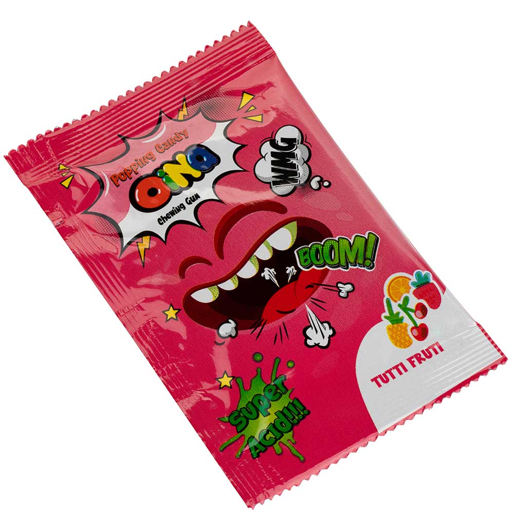 Oina Popping Candy Chewing Gum