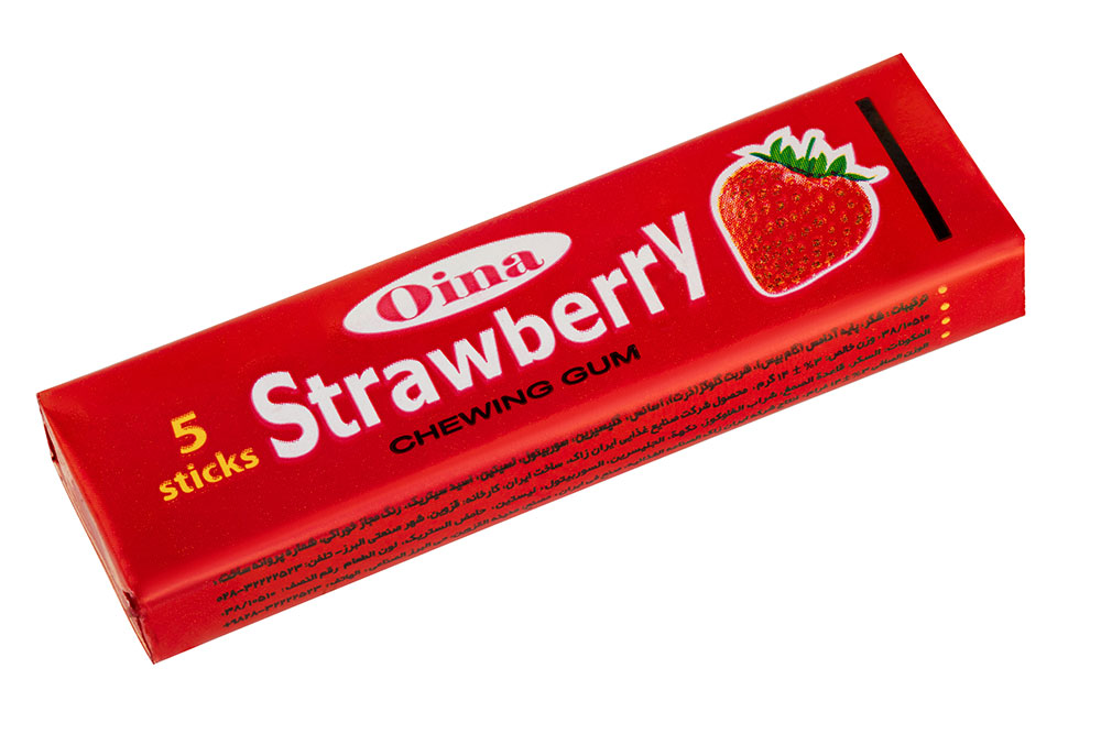 Chewing Gum Stick - Strawberry flavor