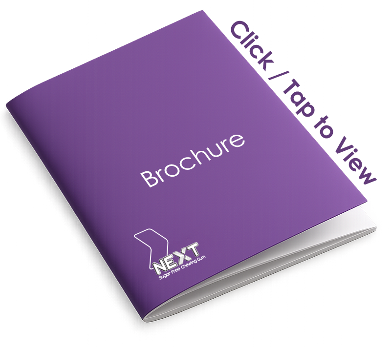 بروشور آدامس دراژه ای بدون شکر نکست