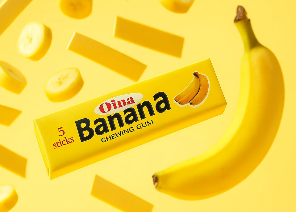 آدامس استیک موزی اوینا