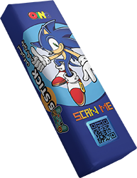 آدامس استیک اوینا با برچسب تاتو سری گیم