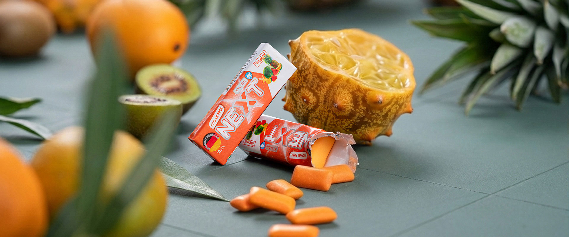 آدامس بدون شکر نکست NEXT طعم استوایی