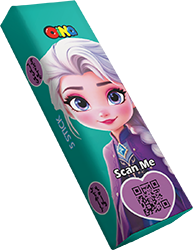 آدامس استیک اوینا با برچسب تاتو سری پرنسس