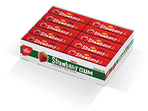 Oina Stick gum - Strawberry flavor